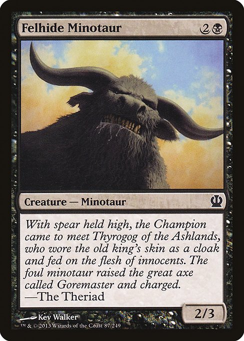 Felhide Minotaur [Foil]