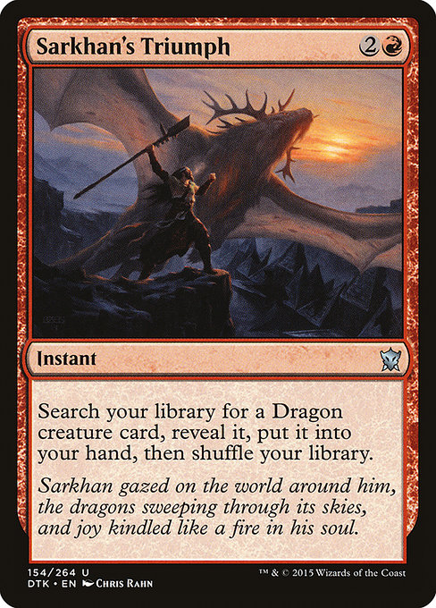 Sarkhan's Triumph [Foil]