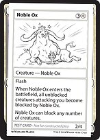 Noble Ox [Playtest]