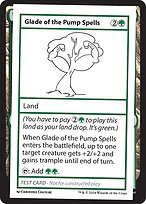 Glade of the Pump Spells [Playtest]