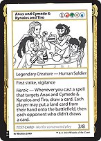 Anax and Cymede & Kynaios and Tiro [Playtest]