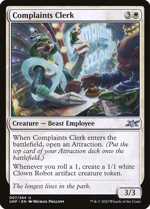 Complaints Clerk [Foil]