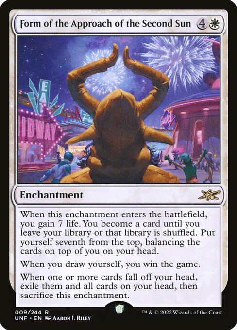 Form of the Approach of the Second Sun [Foil]