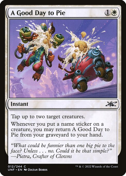 A Good Day to Pie [Foil]