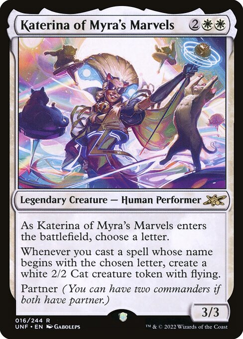 Katerina of Myra's Marvels [Foil]
