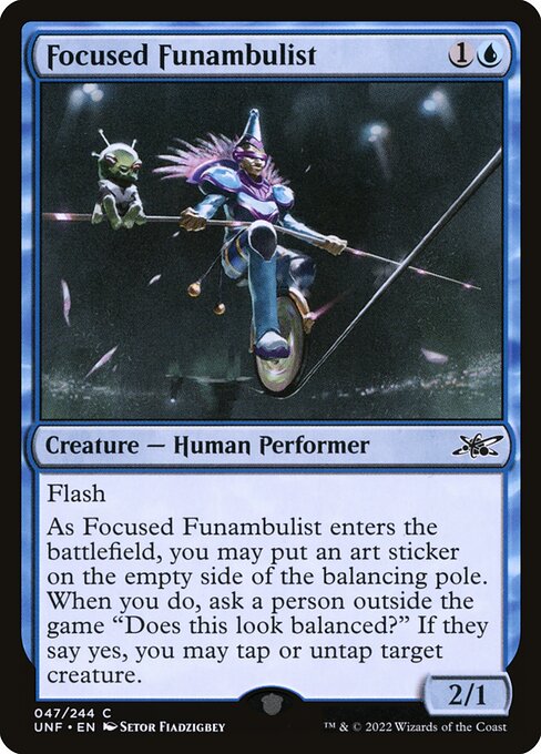 Focused Funambulist [Foil]
