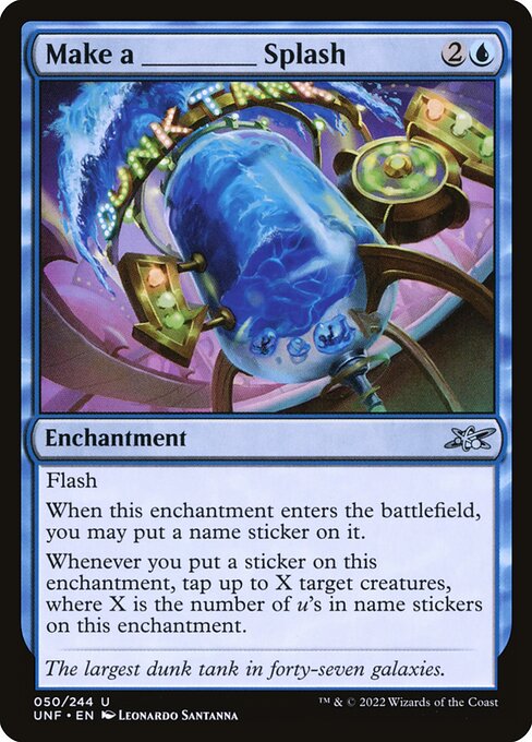 Make a _____ Splash [Foil]