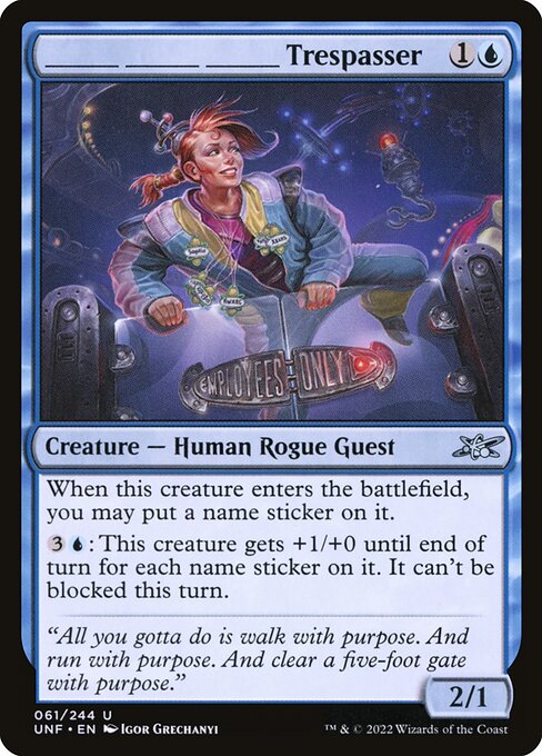 _____ _____ _____ Trespasser [Foil]