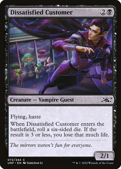 Dissatisfied Customer [Foil]