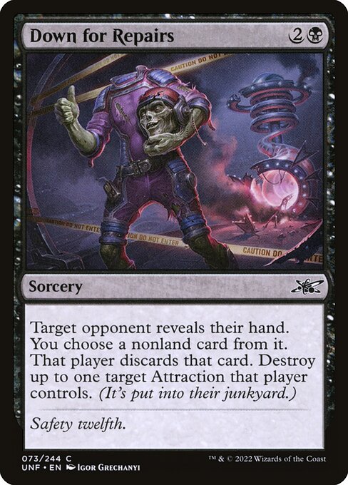 Down for Repairs [Foil]