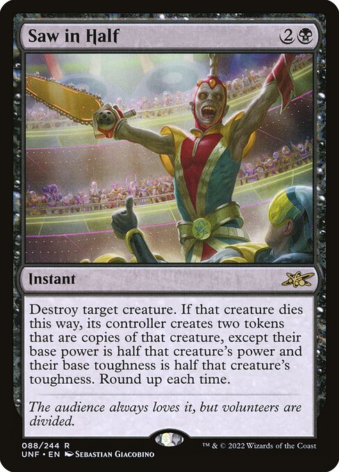 Saw in Half [Foil]
