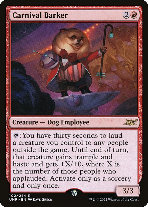 Carnival Barker [Foil]