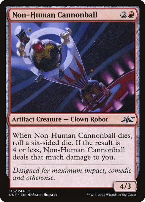 Non-Human Cannonball [Foil]