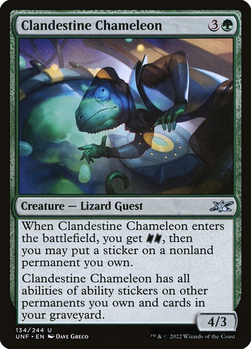 Clandestine Chameleon [Foil]