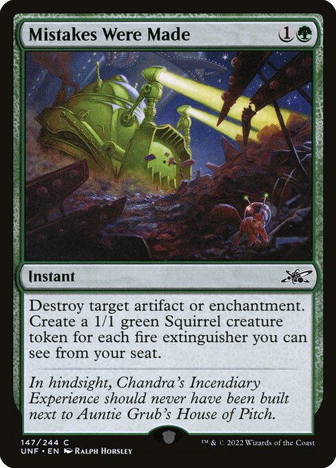 Mistakes Were Made [Foil]