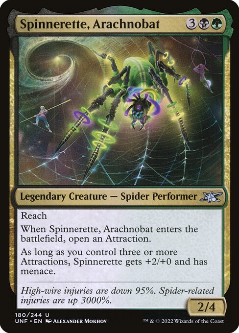 Spinnerette, Arachnobat [Foil]