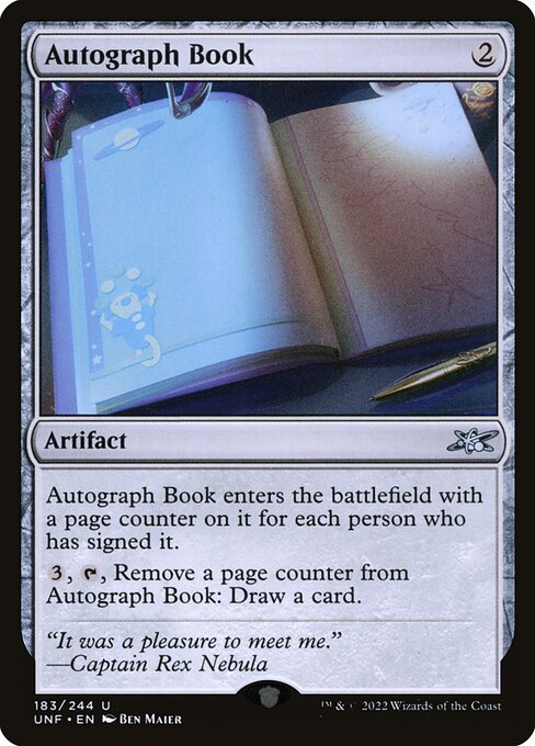 Autograph Book [Foil]
