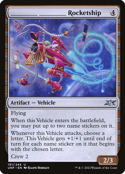 _____ _____ Rocketship [Foil]