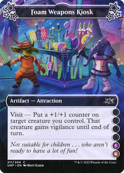 Foam Weapons Kiosk [Foil]