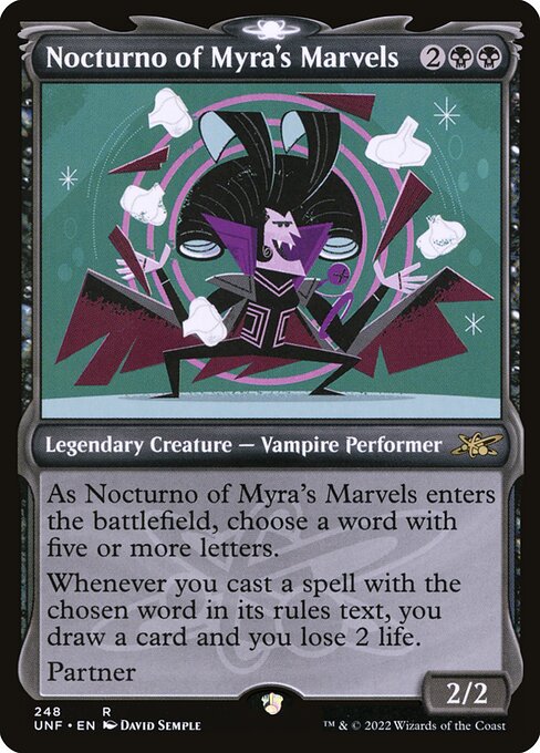 Nocturno of Myra's Marvels [Showcase Foil]