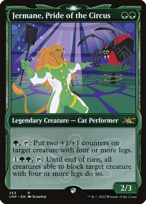 Jermane, Pride of the Circus [Showcase]