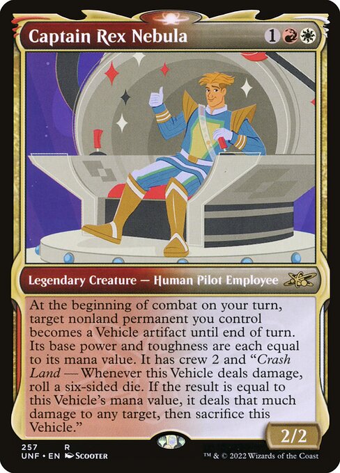 Captain Rex Nebula [Showcase Foil]