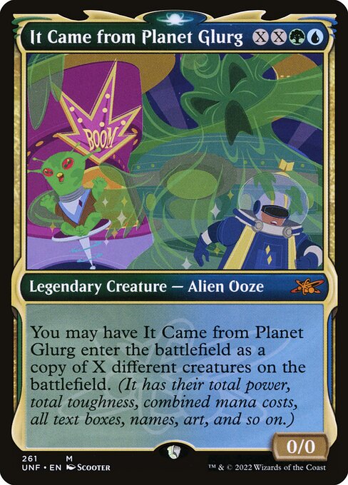It Came from Planet Glurg [Showcase Foil]