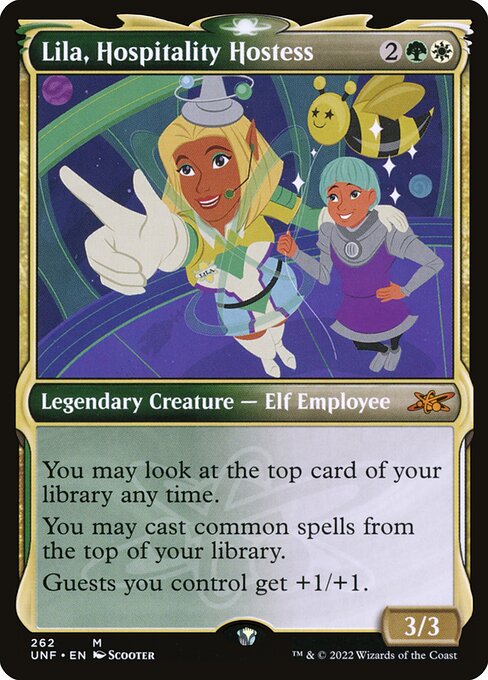 Lila, Hospitality Hostess [Showcase Foil]