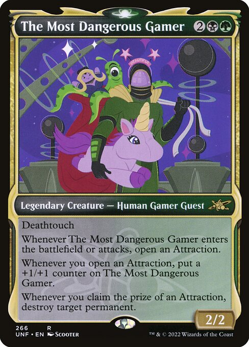 The Most Dangerous Gamer [Showcase Foil]
