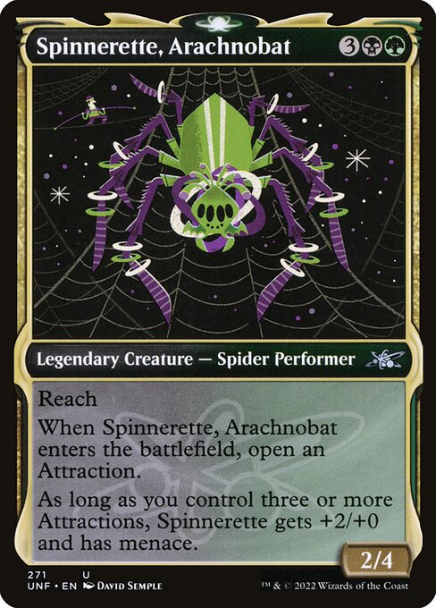 Spinnerette, Arachnobat [Showcase Foil]