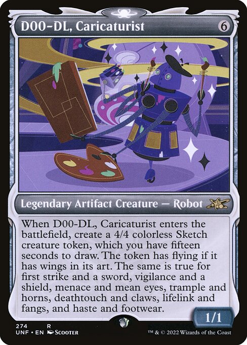 D00-DL, Caricaturist [Showcase Foil]
