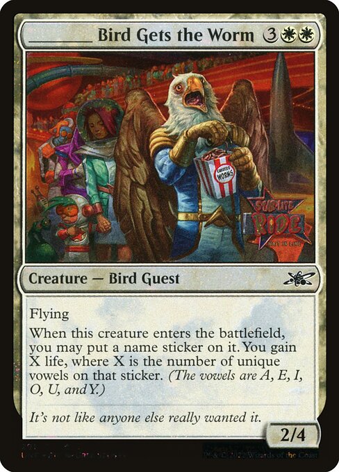 _____ Bird Gets the Worm [Galaxy Foil]