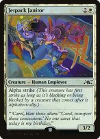 Jetpack Janitor [Galaxy Foil]