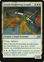 Sword-Swallowing Seraph [Galaxy Foil]