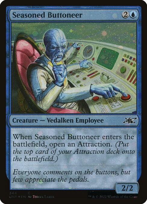 Seasoned Buttoneer [Galaxy Foil]
