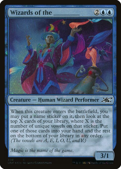 Wizards of the _____ [Galaxy Foil]