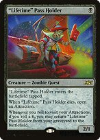 "Lifetime" Pass Holder [Galaxy Foil]