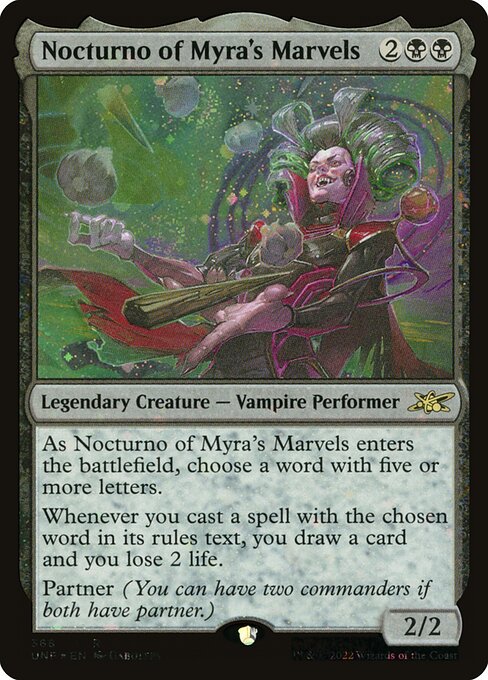 Nocturno of Myra's Marvels [Galaxy Foil]