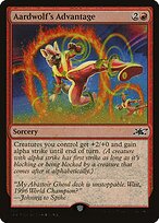 Aardwolf's Advantage [Galaxy Foil]