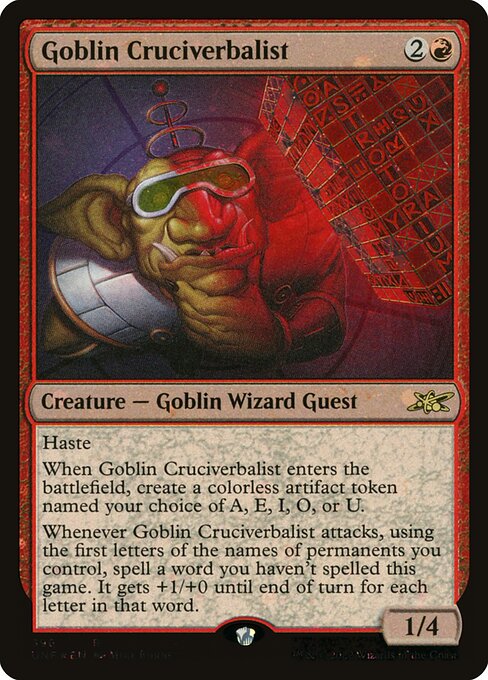 Goblin Cruciverbalist [Galaxy Foil]
