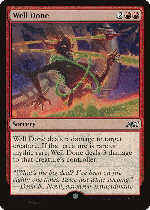 Well Done [Galaxy Foil]