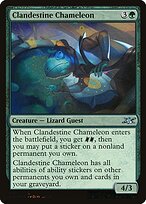 Clandestine Chameleon [Galaxy Foil]