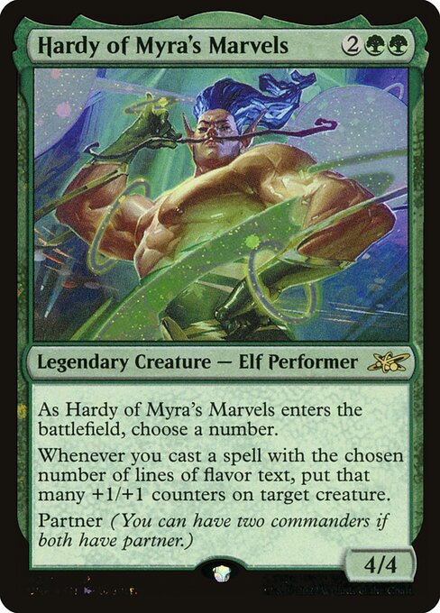 Hardy of Myra's Marvels [Galaxy Foil]