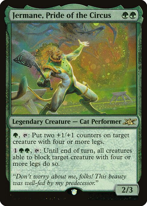 Jermane, Pride of the Circus [Galaxy Foil]