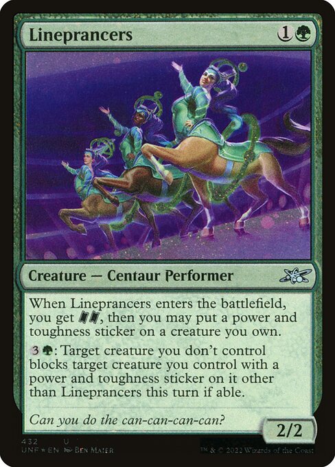 Lineprancers [Galaxy Foil]