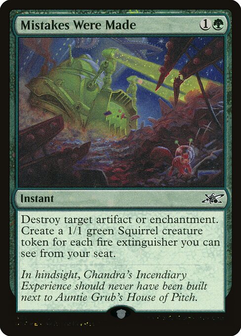 Mistakes Were Made [Galaxy Foil]