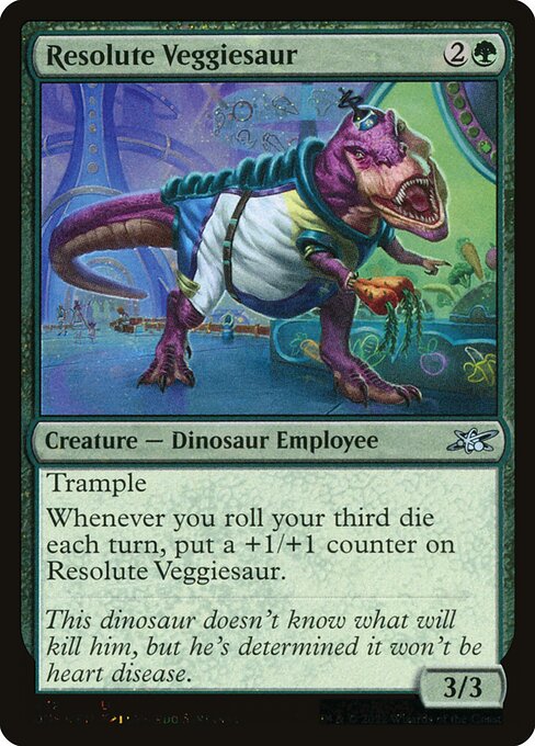 Resolute Veggiesaur [Galaxy Foil]