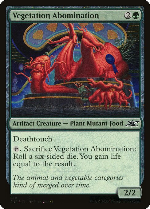 Vegetation Abomination [Galaxy Foil]