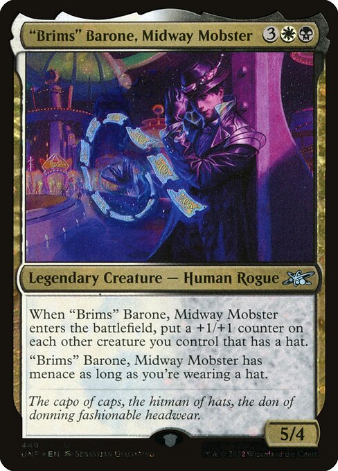 "Brims" Barone, Midway Mobster [Galaxy Foil]