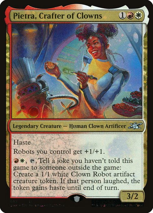 Pietra, Crafter of Clowns [Galaxy Foil]